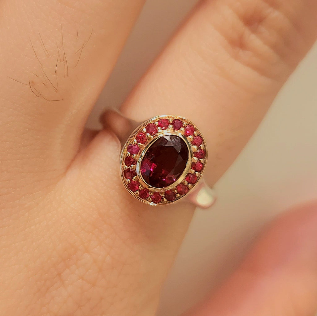 Spinel & Ruby Ring