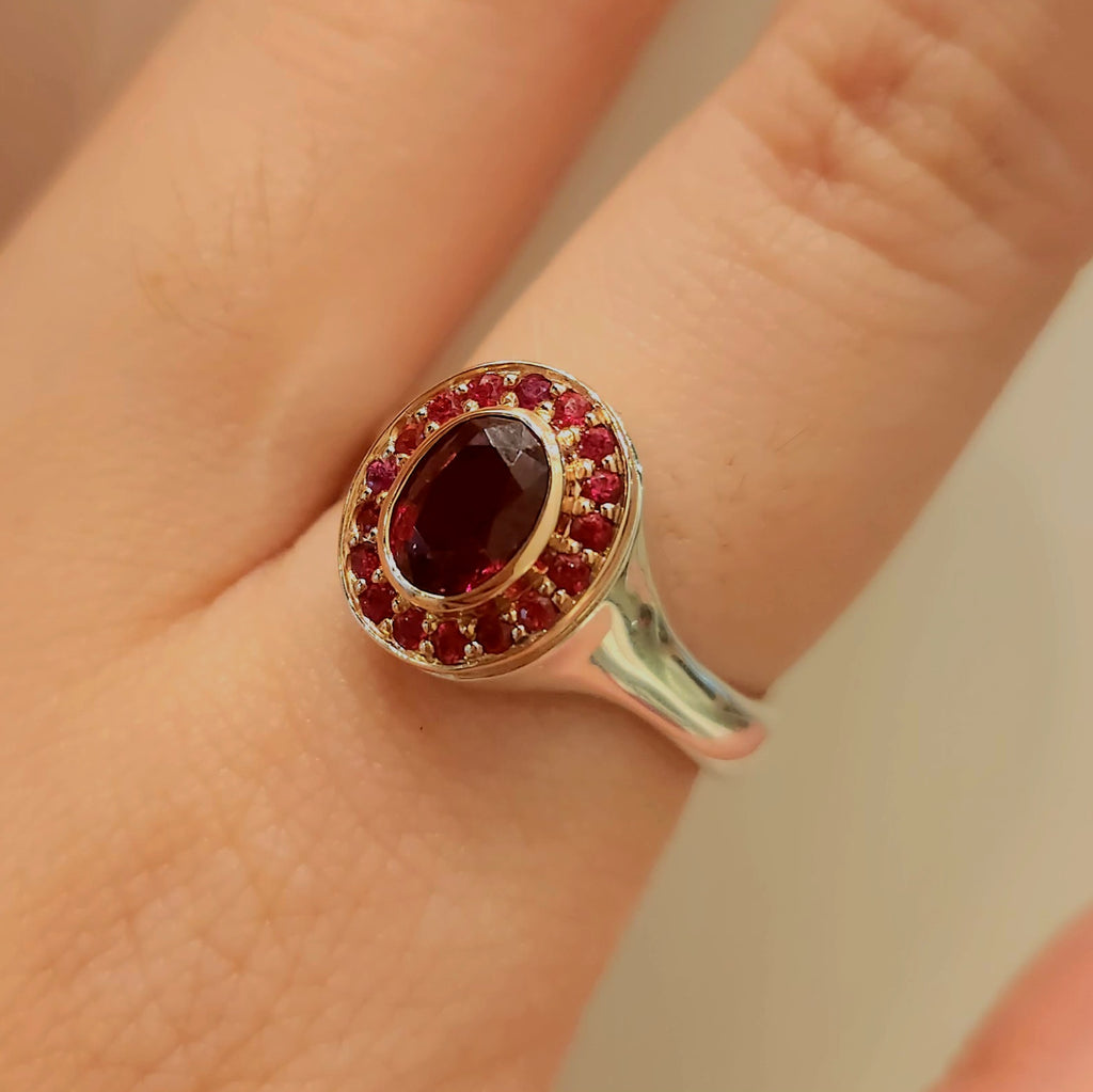 Spinel & Ruby Ring