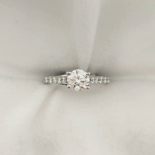 RBC Diamond Engagement Ring