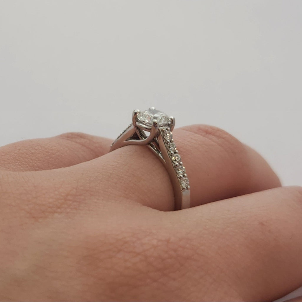 RBC Diamond Engagement Ring