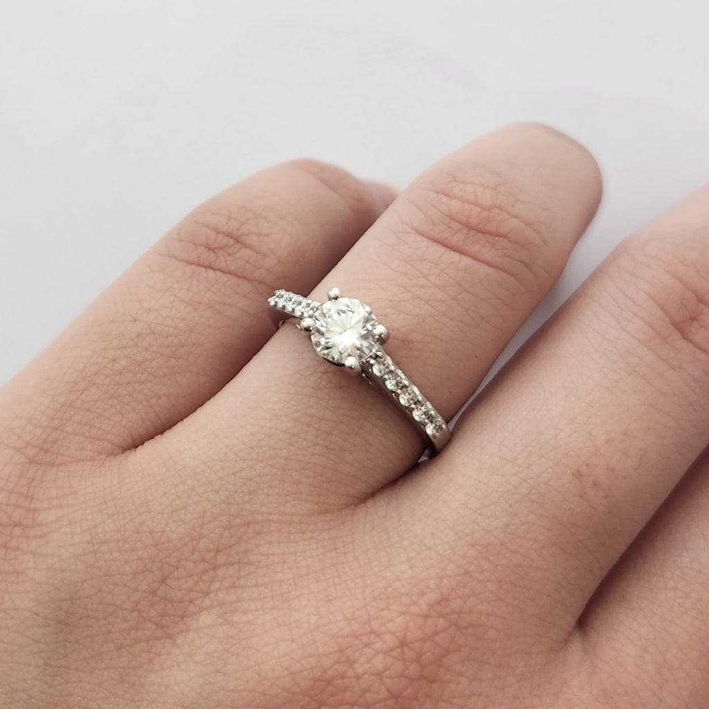 RBC Diamond Engagement Ring