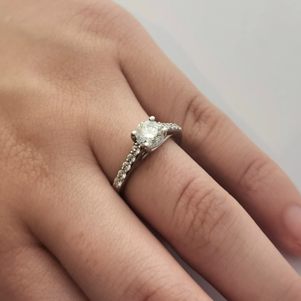 RBC Diamond Engagement Ring