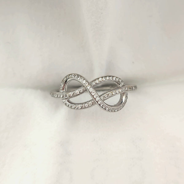 Infinity Diamond Ring