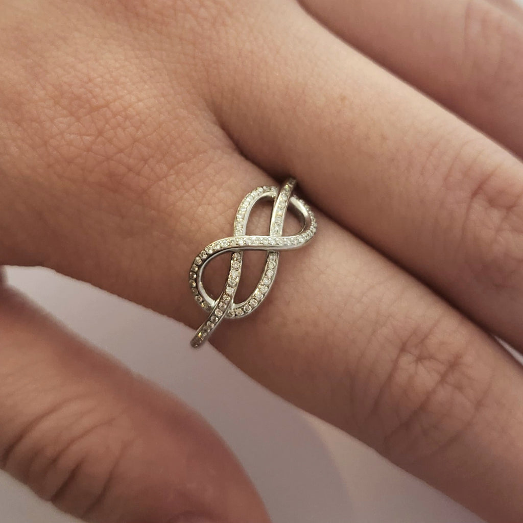 Infinity Diamond Ring