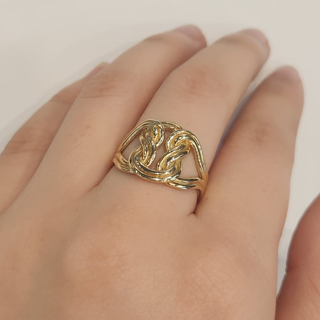 Double Knot Eternity Ring