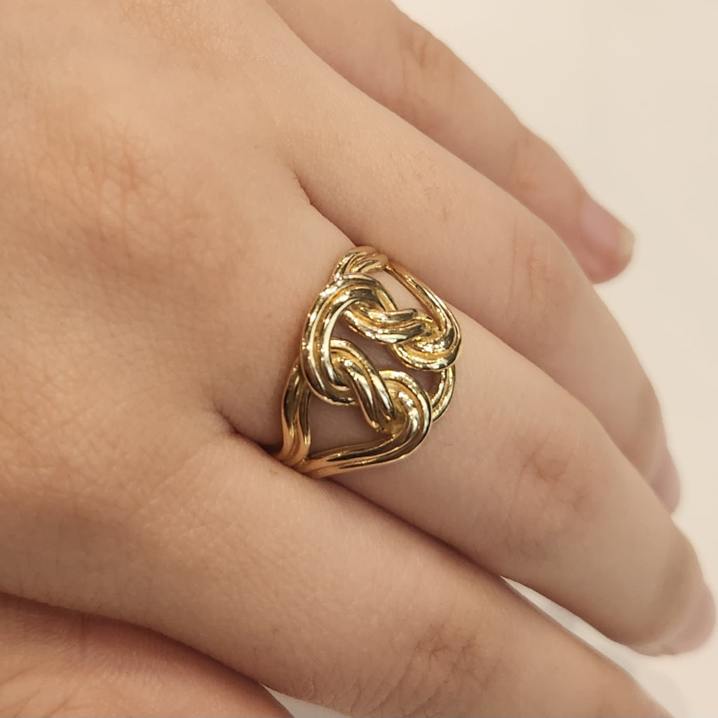 Double Knot Eternity Ring