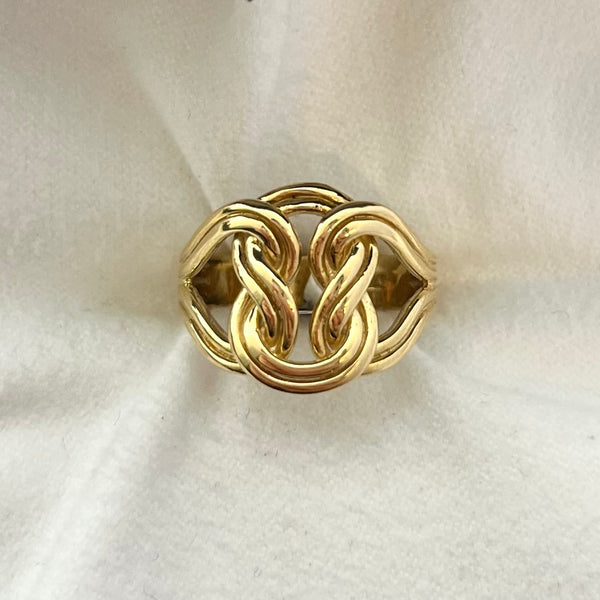 Double Knot Eternity Ring