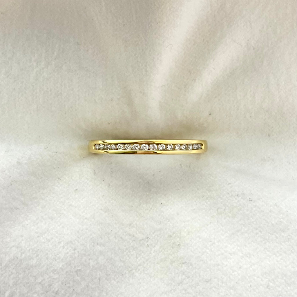 Channel Set Diamond Wedder