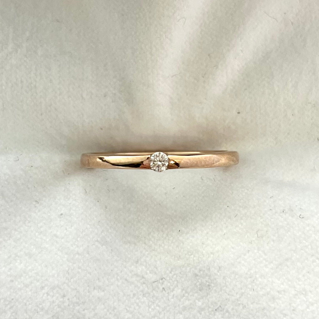 Rose Gold Diamond Ring