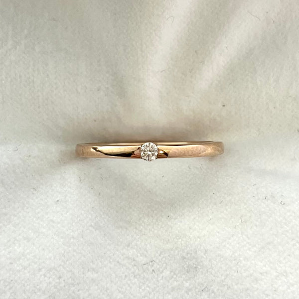 Rose Gold Diamond Ring